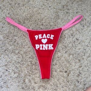 RARE PINK thong
